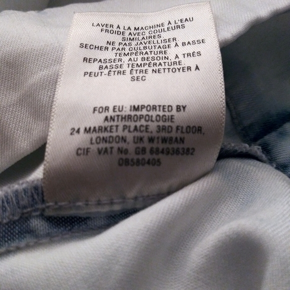 Anthropologie Holding Horses Distressed Denim - Picture 4 of 6